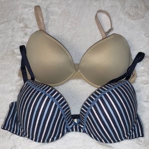 34C Aerie Paige padded push-up Bra set